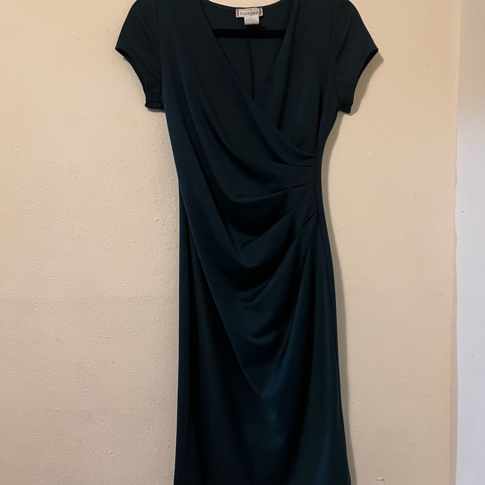 Beautiful dark green dress